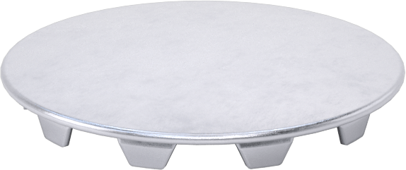 Çelik Geçmeli Panel Tapaları, Nikel Kaplı, 2" İç Çap için