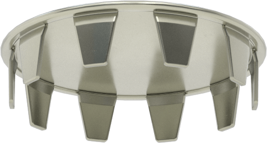 Çelik Geçmeli Panel Tapaları, 1-1/2" İç Çap için