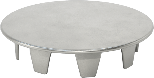Çelik Geçmeli Panel Tapaları, 15/16" İç Çap için