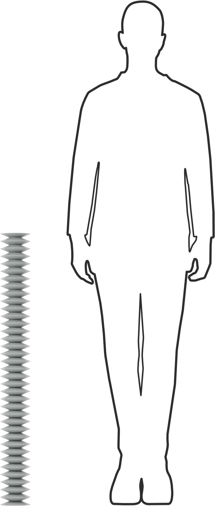Yüksek Sıcaklığa Dayanıklı Nefes Alabilir Yuvarlak Körük, Flanşlı Uçlu, 1-1/2" ID x 4" OD, 3 Ayak Uzatılmış Uzunluk