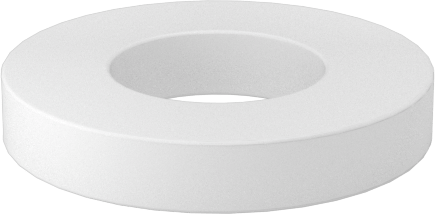 Delrin® Asetal Plastik Pul, 2 Numaralı Vida Boyutu için, 0.094" ID, 0.188" OD