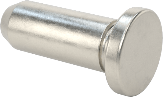 Sabit Pimler, A286 Paslanmaz Çelik, 1 mm Çap, 3 mm Uzunluk, Mpp-1mm-3