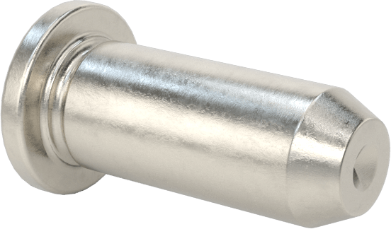 Sabit Pimler, A286 Paslanmaz Çelik, 1,500 mm Çap, 4 mm Uzunluk, Mpp-1.5mm-4