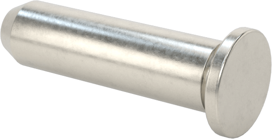 Sabit Pimler, A286 Paslanmaz Çelik, 1,500 mm Çap, 6 mm Uzunluk, Mpp-1.5mm-6