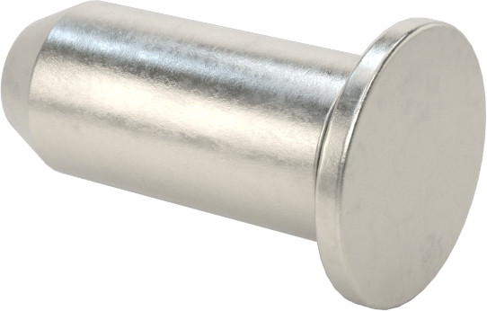 Sabit Pimler, A286 Paslanmaz Çelik, 2 mm Çap, 5 mm Uzunluk, Mpp-2mm-5