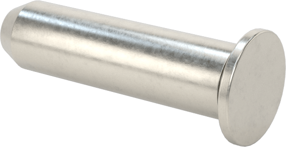 Sabit Pimler, A286 Paslanmaz Çelik, 2 mm Çap, 8 mm Uzunluk, Mpp-2mm-8