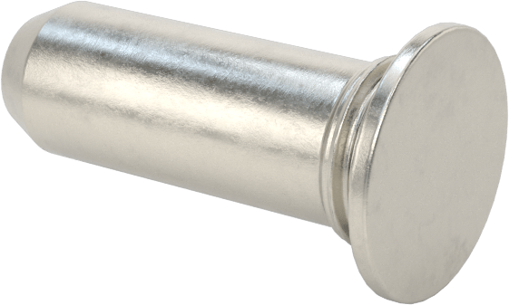 Sabit Pimler, 18-8 Paslanmaz Çelik, 1/8" Çap, 3/8" Uzunluk, Tps-125-6
