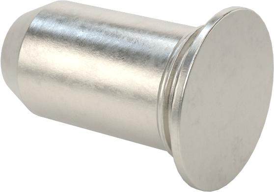 Sabit Pimler, 18-8 Paslanmaz Çelik, 3/16" Çap, 3/8" Uzunluk, Tps-187-6