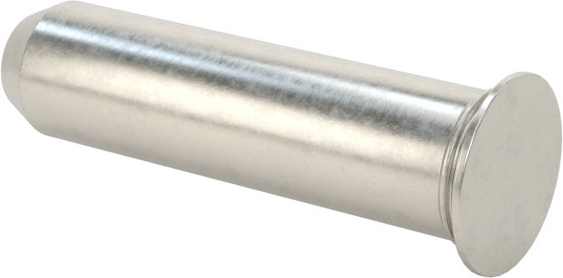 Sabit Pimler, 400 Serisi Paslanmaz Çelik, 1/4" Çap, 1" Uzunluk, TP4-250-16