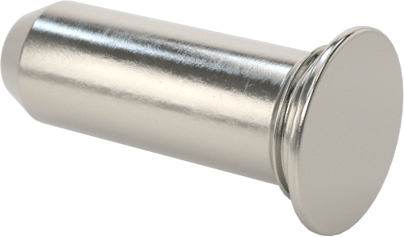 Sabit Pimler, 18-8 Paslanmaz Çelik, 4 mm Çap, 12 mm Uzunluk, Tps-4mm-12