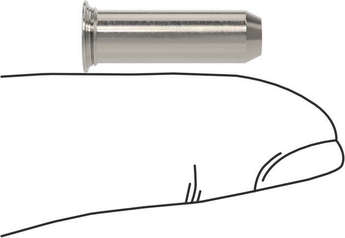 Sabit Pimler, 18-8 Paslanmaz Çelik, 6 mm Çap, 20 mm Uzunluk, Tps-6mm-20