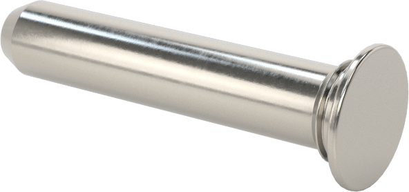 Sabit Pimler, 400 Serisi Paslanmaz Çelik, 3 mm Çap, 16 mm Uzunluk, TP4-3mm-16