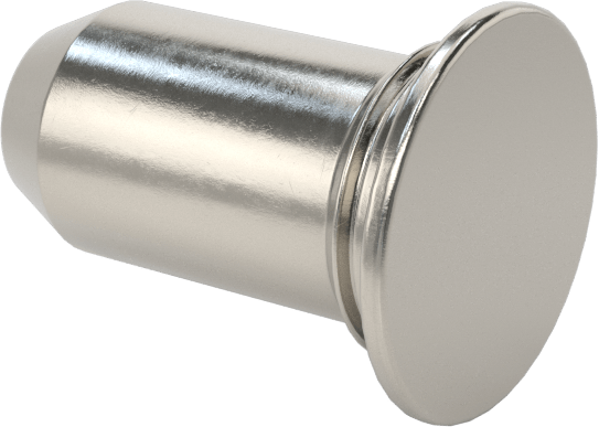 Sabit Pimler, 400 Serisi Paslanmaz Çelik, 4 mm Çap, 8 mm Uzunluk, TP4-4mm-8