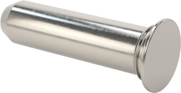 Sabit Pimler, 400 Serisi Paslanmaz Çelik, 4 mm Çap, 16 mm Uzunluk, TP4-4mm-16