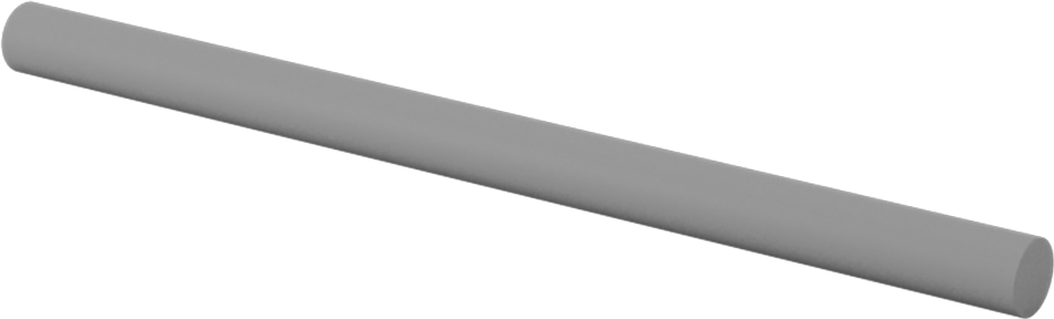 Detay Parlatma Taşı, Seramik, Yuvarlak, 80 Kum, 1/8" Çap, 2" Uzunluk