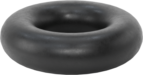 Ultra Kimyasal Dayanıklı Dupont Kalrez 4079 O-Ring, 3/32 Kesirli Genişlik, Dash Numarası 106