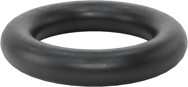 Ultra Kimyasal Dayanıklı Dupont Kalrez 4079 O-Ring, 1/8 Kesirli Genişlik, Dash No. 206