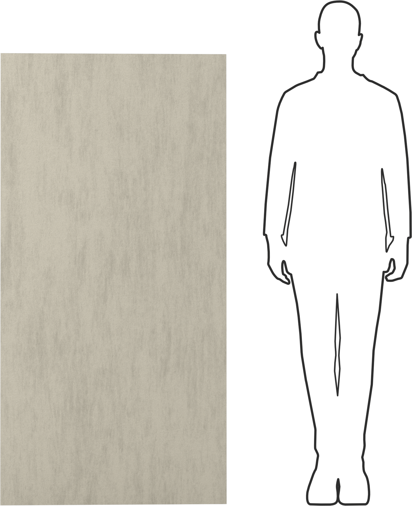 Suya Dayanıklı Aramid/SBR Conta Malzemesi, 1/32" Kalınlık, 30" x 60"