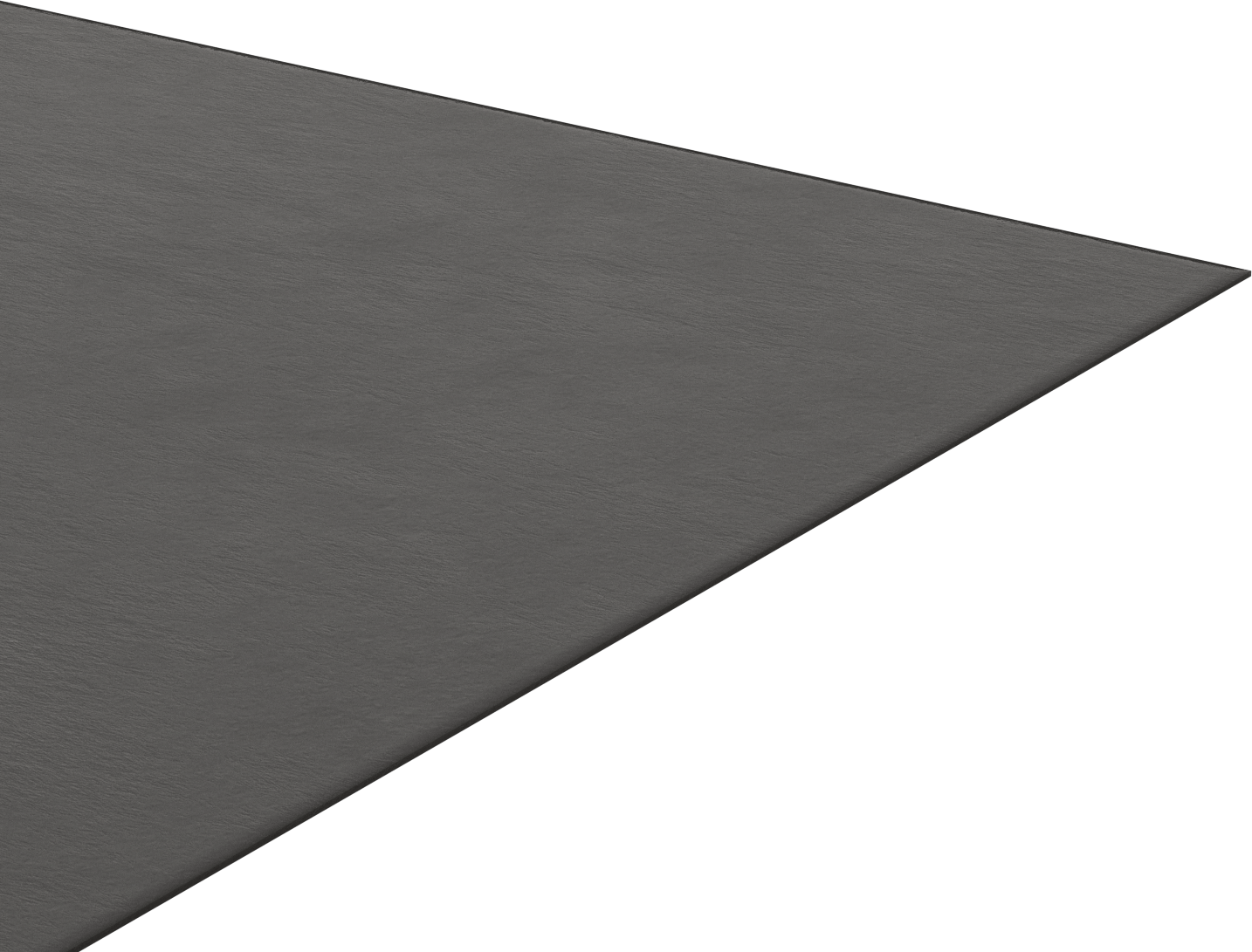 Yüksek Sıcaklık Yüksek Basınçlı Grafit Conta Malzemesi, 60“ x 60” Levha, 1/8" Kalınlık
