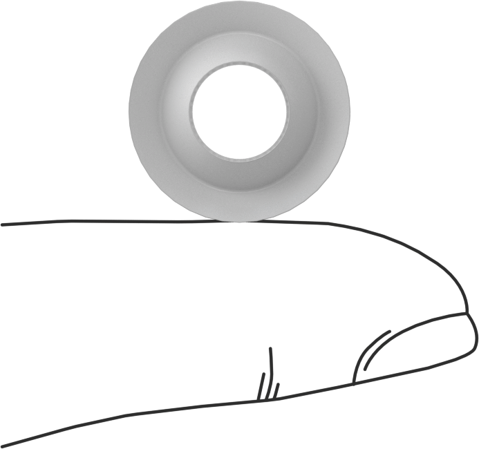 5/16“ İç Çap x 11/16” Dış Çap PTFE İstiflenebilir V-Halka Sızdırmazlık Contası için V-Halka