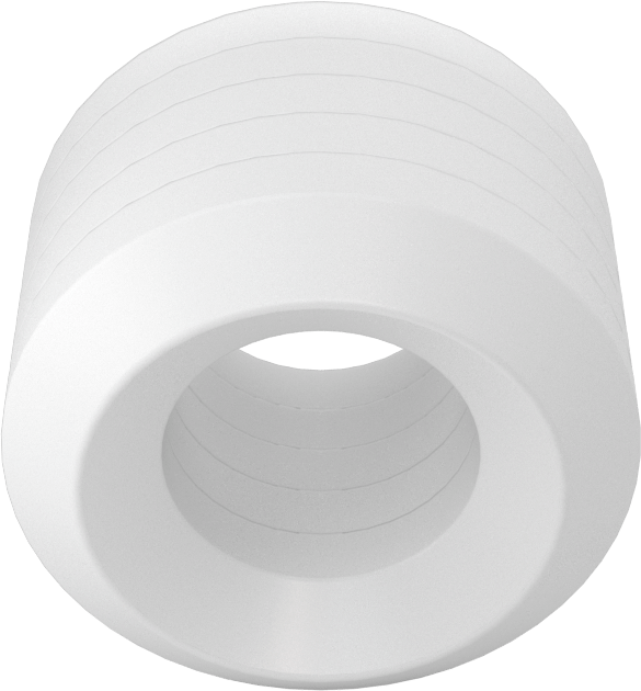 3/8“ İç Çap x 3/4” Dış Çap PTFE İstiflenebilir V-Halka Sızdırmazlık Contası için V-Halka