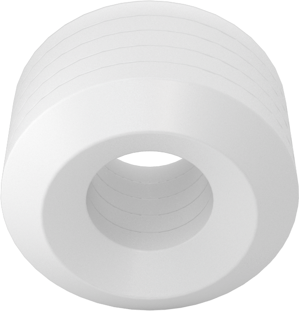 3/8“ İç Çap x 7/8” Dış Çap PTFE İstiflenebilir V-Halka Sızdırmazlık Contası için V-Halka