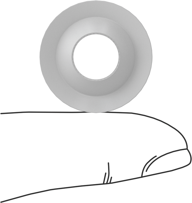 3/8“ İç Çap x 7/8” Dış Çap PTFE İstiflenebilir V-Halka Sızdırmazlık Contası için V-Halka