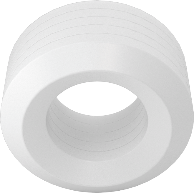 9/16“ iç çap x 1-1/16” dış çap PTFE istiflenebilir V-halkalı salmastra contası için V-halkası