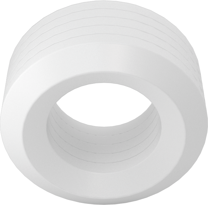 5/8“ İç Çap x 1-1/8” Dış Çap PTFE İstiflenebilir V-Halka Sızdırmazlık Contası için V-Halka
