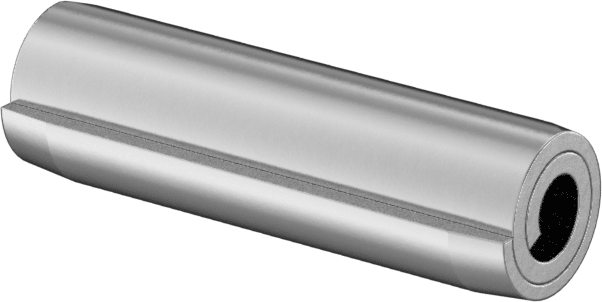 Ağır Hizmet Tipi 420 Paslanmaz Çelik Sarmal Yaylı Pimler, 1/8" Çap, 7/16" Uzunluk