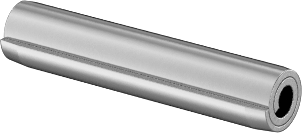 Ağır Hizmet Tipi 420 Paslanmaz Çelik Sarmal Yaylı Pimler, 1/8" Çap, 5/8" Uzunluk