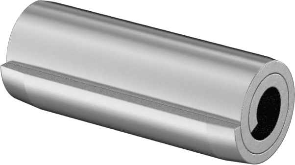 Ağır Hizmet Tipi 420 Paslanmaz Çelik Sarmal Yaylı Pimler, 3/16" Çap, 1/2" Uzunluk