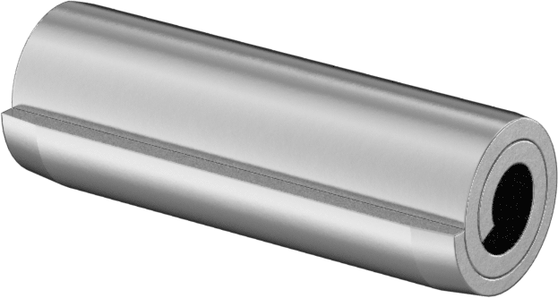 Ağır Hizmet Tipi 420 Paslanmaz Çelik Sarmal Yaylı Pimler, 1/4" Çap, 3/4" Uzunluk