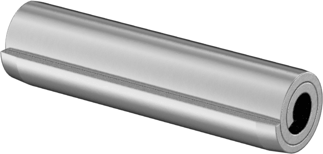 Ağır Hizmet Tipi 420 Paslanmaz Çelik Sarmal Yaylı Pimler, 1/4" Çap, 1" Uzunluk