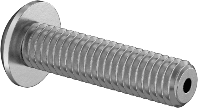 Havalandırmalı Düğme Başlı Vidalar, 10-32 Diş, 3/4" Uzunluk