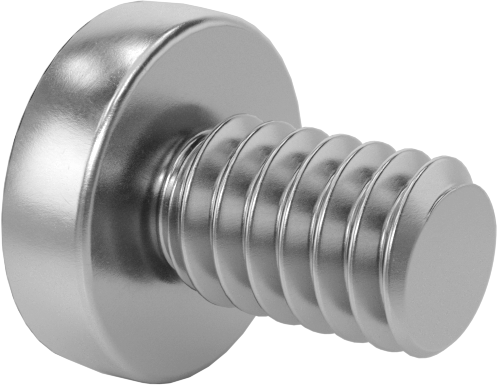 Diş Kilitli Silindir Başlı Phillips Vidaları, M2 x 0,4 mm Diş, 3 mm Uzunluk