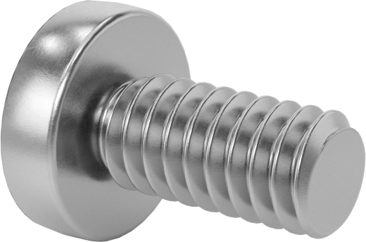 Diş Kilitli Silindir Başlı Phillips Vidaları, M2 x 0,4 mm Diş, 4 mm Uzunluk