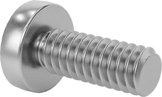 Diş Kilitli Silindir Başlı Phillips Vidaları, M2 x 0,4 mm Diş, 5 mm Uzunluk