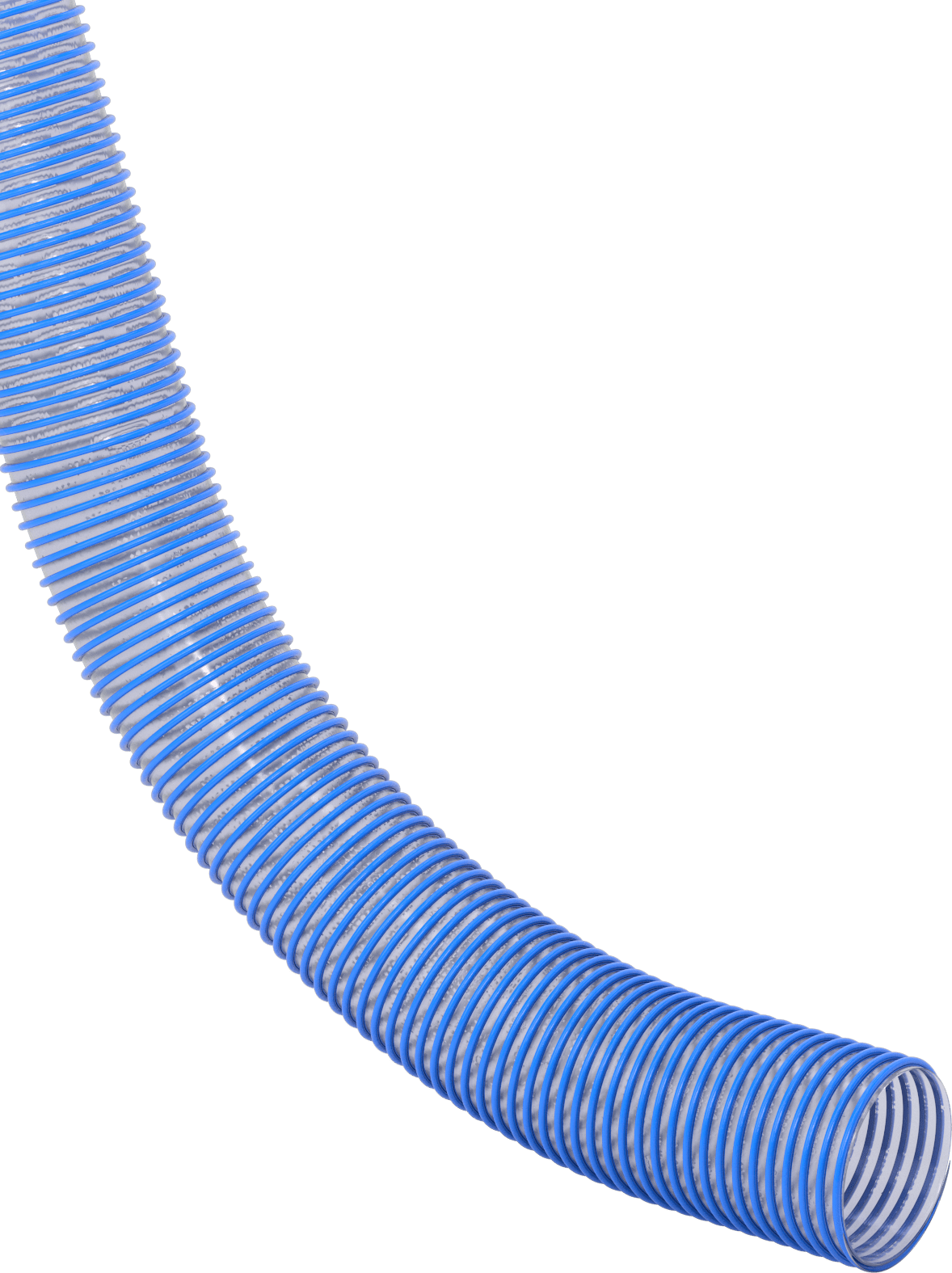 Ezilmeye Dayanıklı Kanal Hortumu, Ağaç Yongaları ve Plastik Peletler için, 140mm ID, 154mm OD