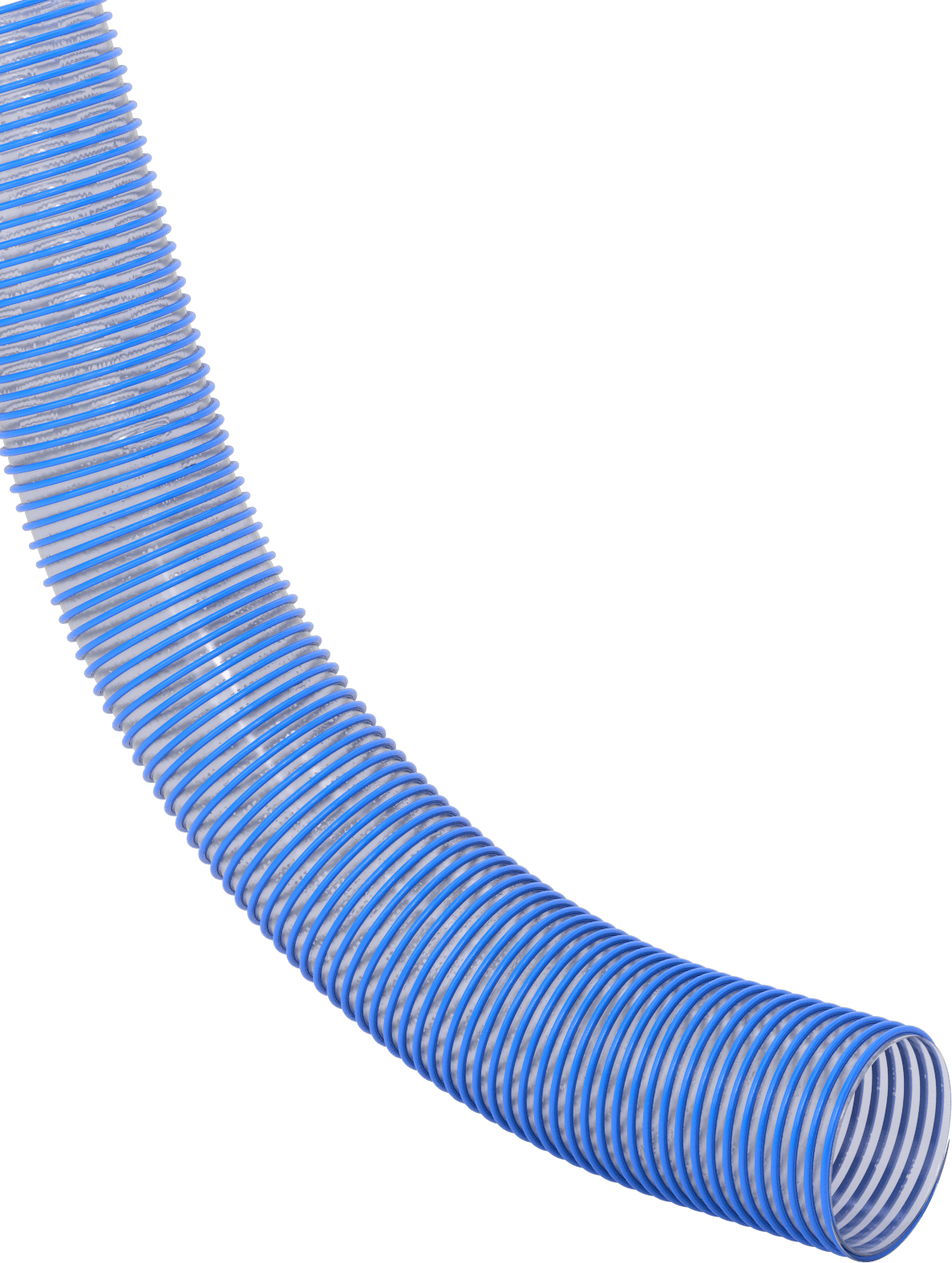Ezilmeye Dayanıklı Kanal Hortumu, Ağaç Yongaları ve Plastik Peletler için, 160mm ID, 174mm OD