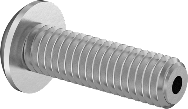 Havalandırmalı Düğme Başlı Vidalar, M3 x 0,50 mm Diş, 10 mm Uzunluk