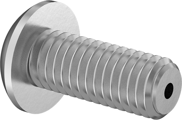 Havalandırmalı Düğme Başlı Vidalar, M5 x 0,80 mm Diş, 12 mm Uzunluk