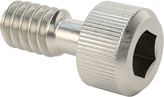 Soket Başlı Sabit Panel Vidası, 4-40 Diş Boyutu, 1/4" Uzunluk