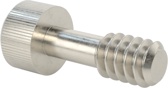 Soket Başlı Sabit Panel Vidası, 6-32 Diş Boyutu, 3/8" Uzunluk