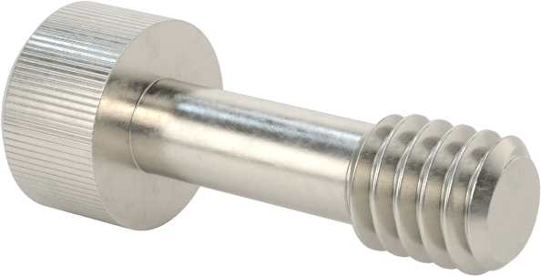 Soket Başlı Sabit Panel Vidası, 8-32 Diş Boyutu, 1/2" Uzunluk