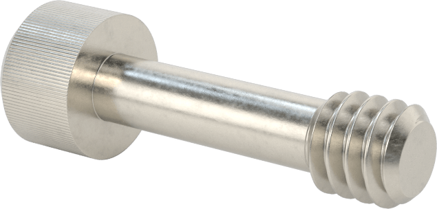 Soket Başlı Sabit Panel Vidası, 1/4"-20 Diş Boyutu, 7/8" Uzunluk