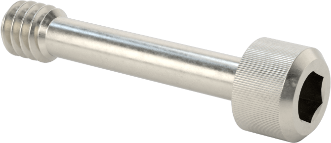 Soket Başlı Sabit Panel Vidası, 1/4"-20 Diş Boyutu, 1-1/4" Uzunluk