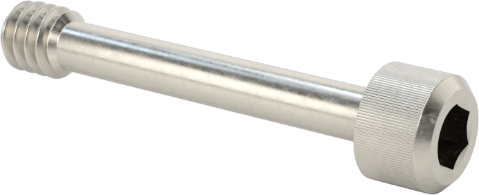 Soket Başlı Sabit Panel Vidası, 1/4"-20 Diş Boyutu, 1-1/2" Uzunluk