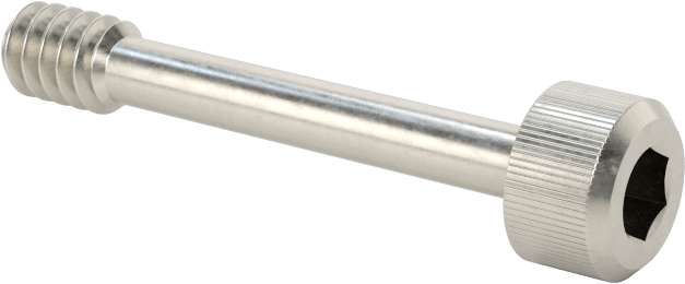 Soket Başlı Sabit Panel Vidası, 6-32 Diş Boyutu, 7/8" Uzunluk