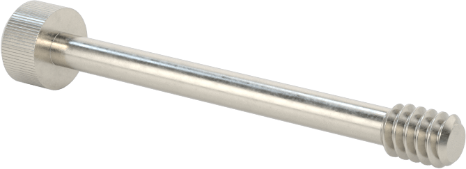 Soket Başlı Sabit Panel Vidası, 6-32 Diş Boyutu, 1-1/4" Uzunluk